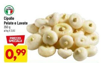 DPiù Cipolle Pelate e Lavate 350 g offerta