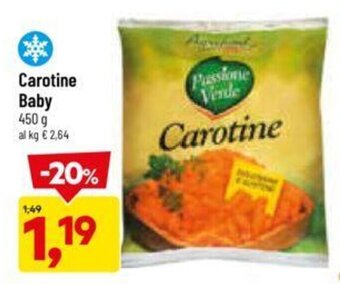 DPiù Carotine Baby 450 g offerta