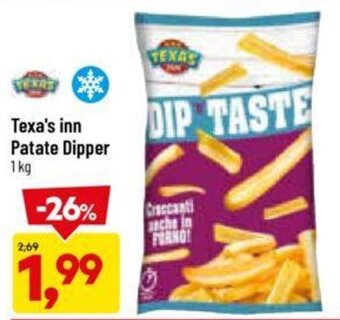 DPiù Texa's inn Patate Dipper 1 kg offerta