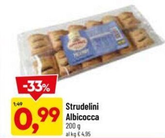 Strudelini Albicocca 200 g