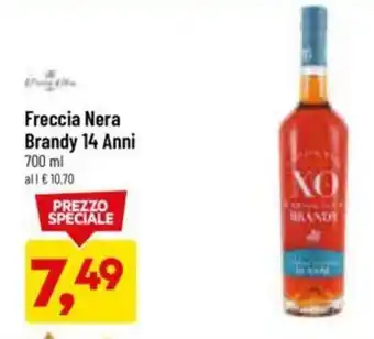 DPiù Freccia Nera Brandy 14 Anni 700 ml offerta