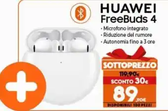 Expert Huawei FreeBuds 4 offerta