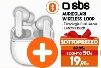 sbs Auricolari Wireless Loop