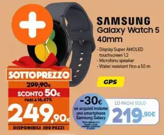 Expert Samsung Galaxy Watch 5 40mm offerta
