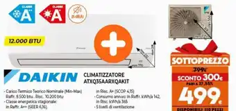 Expert Daikin Climatizzatore ATXQ35AARXQAKIT offerta