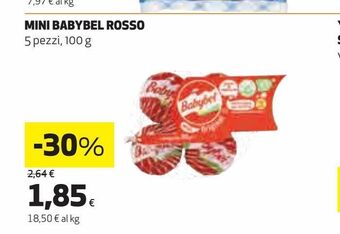 Coop Mini babybel rosso 5 pezzi 100 g offerta