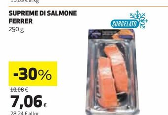Coop Supreme di salmone ferrer 250 g offerta