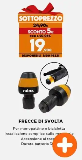 Expert Nilox Frecce di Svolta offerta