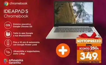 Expert Chromebook Ideapad 5 offerta
