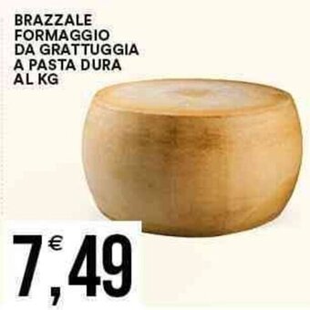Vantaggio Cash&Carry Brazzale Formaggio da Grattuggia a Pasta Dura offerta