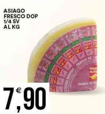 Vantaggio Cash&Carry Asiago Fresco DOP 1/4 SV offerta