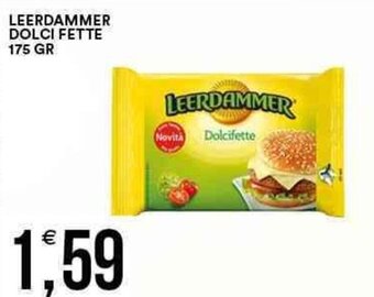 Vantaggio Cash&Carry Leerdammer Dolci Fette 175 gr offerta