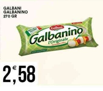 Vantaggio Cash&Carry Galbani Galbanino 270 gr offerta