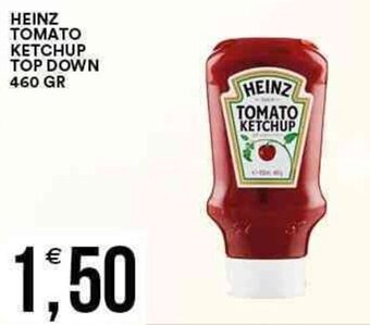 Vantaggio Cash&Carry Heinz Tomato Ketchup Top Down 460 gr offerta