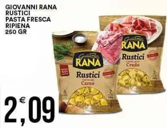 Vantaggio Cash&Carry Giovanni Rana Rustici Pasta Fresca Ripiena 250 gr offerta