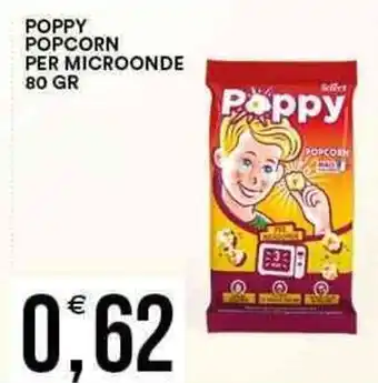 Vantaggio Cash&Carry Poppy Popcorn Per Microonde 80 gr offerta