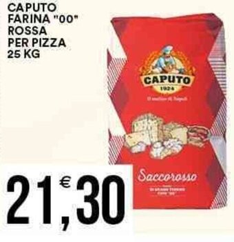 Vantaggio Cash&Carry Caputo Farina ''00'' Rossa Per Pizza 25 kg offerta