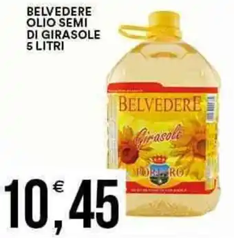 Vantaggio Cash&Carry Belvedere Olio Semi di Girasole 5 Litri offerta