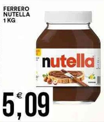 Vantaggio Cash&Carry Ferrero Nutella 1 kg offerta
