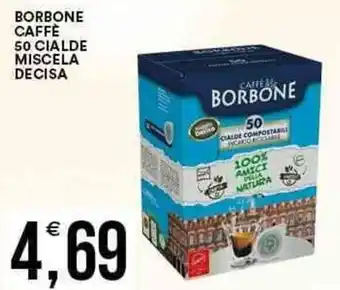 Borbone Caffè 50 Cialde Miscela Decisa