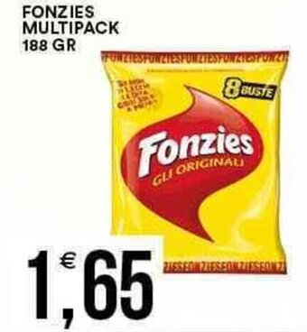 Vantaggio Cash&Carry Fonzies Multipack 188 gr offerta