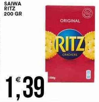 Vantaggio Cash&Carry Saiwa Ritz 200 gr offerta
