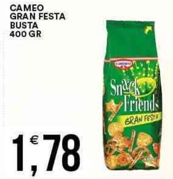 Vantaggio Cash&Carry Cameo Gran Festa Busta 400 gr offerta