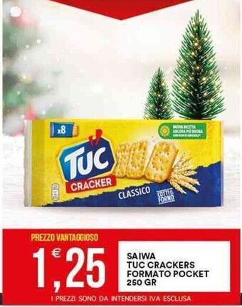 Vantaggio Cash&Carry Saiwa Tuc Crackers Formato Pocket 250 gr offerta