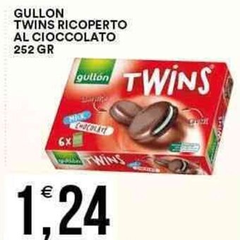 Vantaggio Cash&Carry Gullon Twins Ricoperto al Cioccolato 252 gr offerta
