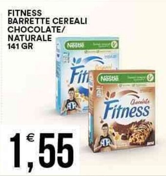 Vantaggio Cash&Carry Fitness Barrette Cereali Chocolate/Naturale 141 gr offerta