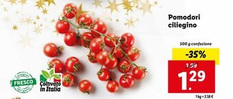 Lidl Pomodori ciliegino offerta