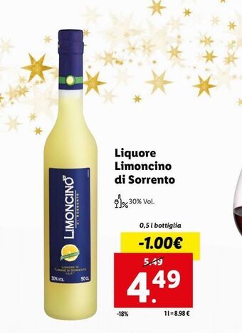 Liquore limoncino di sorrento