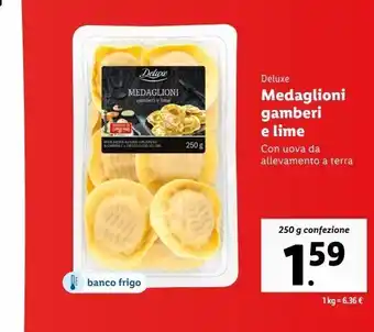 Lidl Medaglioni gamberi e lime offerta