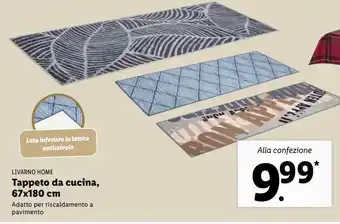 Lidl Tappeto da cucina 67x180cm offerta