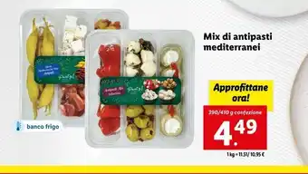 Mix di antipasti mediterranei