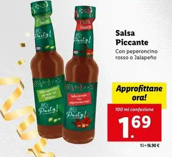 Lidl Salsa piccante offerta