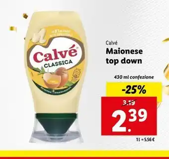 Lidl Maionese top down offerta