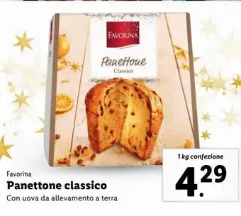 Lidl Panettone classico offerta