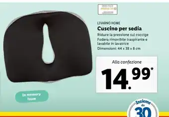 Lidl Cuscini per sedia offerta