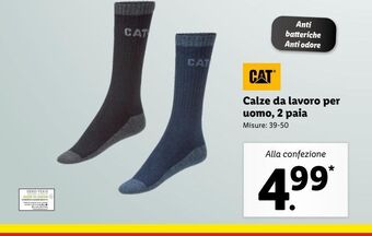 Lidl Calze da lavoro per uomo 2 paia offerta
