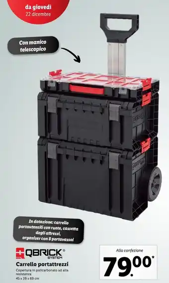 Carrello portaattrezzi