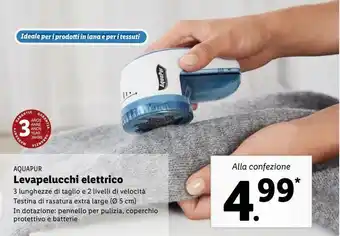 Lidl Levapelucchi elettrico offerta
