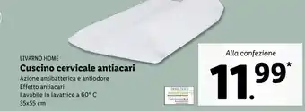 Lidl Cuscino cervicale antiacari offerta