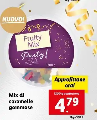 Lidl Mix di caramelle gommose offerta