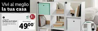 Lidl Scaffale con 6 ripiani offerta