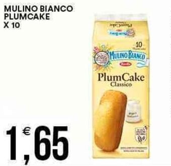 Vantaggio Cash&Carry Mulino Bianco Plumcake x 10 offerta
