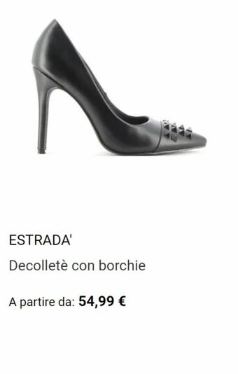 Decolletè con borchie