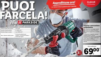 Lidl Trapano a percussione offerta