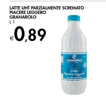 Bennet Granarolo Piacere Leggero Latte UHT Parzialmente Scremato 1000 G(ml) offerta