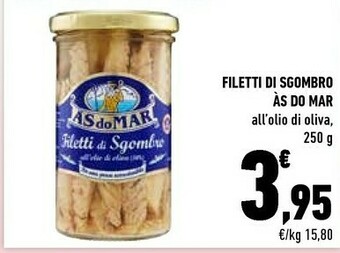 Conad As Do Mar Filetti Di Sgombro offerta
